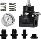 Adjustable Fuel Pressure Regulator Kit 3-70PSI With AN8 Feed Port And AN6 Return New. Price: $52.99.