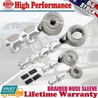 Braided Stainless Steel Vacuum Fuel Radiator Oil Line Dress-up Hose Cover Sleeve New. Price: $31.69.