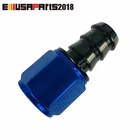 Emusa AN10 -10AN Blue Straight Push On Lock Gas Oil Fuel Line Hose End Fitting New. Price: $7.49.