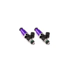 Dynamics ID1050X Fuel Injectors - 60MM Length, Purple Top, Set Of For 2 New. Price: $300.30.