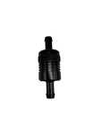 Edelbrock 8157 Fuel Filter, Black Anodized New. Price: $22.50.