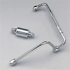 Edelbrock 8128 Dual-feed Fuel Line/filter Kit New. Price: $137.95.