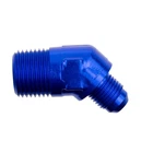 Redhorse Fitting 823-12-08-1; Npt Adapter Blue -12AN To 1/2 In. Male 45 Deg New. Price: $20.47.