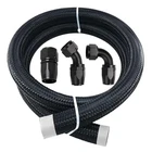 Autofit Line -20AN Braided Hose +elbow 90 Fittings, 45 Degree, New. Price: $192.89.