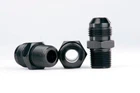 Aeromotive Fuel Hose Fitting Port Kit: (X3) 3/8" Npt To AN-08 New. Price: $67.54.