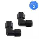 10AN Female To 90 Low Profile Swivel Coupler Union Fitting Adapter 2PCS New. Price: $15.99.