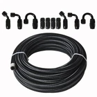 Braided Fuel Hose Line & 20FT Swivel End Fitting Kit 4AN New. Price: $32.18.
