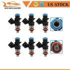 6PCS Fuel Injectors For Jeep Cherokee Kl 2014 2015 2016 2017 V6 3.2L Gas New. Price: $52.49.