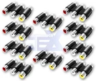 10X Triple 3X Rca/phono Female Connector/coupler Audio/video Lot New. Price: $8.99.