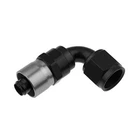 Redhorse Fitting 7090-12-2; Crimp On Swivel Hose End Black/clear -12AN 90DEG New. Price: $29.22.