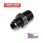 Earls AT981607ERL, One Black Aluminum Adapter Fitting Straight 8AN To 1/4 Npt New. Price: $44.40.