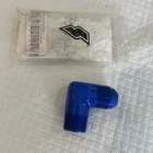 Summit Racing #220251. 90 Degree Fitting Adapter. -12 An, 3/4 Inch Npt. Blue New. Price: $15.00.