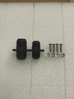 -16AN/12AN Billet Bulkhead Dual Fittings. Two In/out, In/out. New. Price: $85.00.