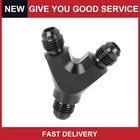 Universal Car 3 Way Black AN6 Swivel Oil Fuel Hose End Fitting Adapter Pack Of 1 New. Price: $16.69.