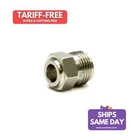 Vintage Air 36356-MPA, One Natural Stainless Steel #10 Male Weld O-ring Nu New. Price: $49.08.