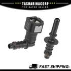 Universal Piece Of 2 Fuel Line Hose Quick Release Connector 6.3MM Sae 90 Degree New. Price: $16.99.