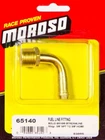 Moroso #65140 Fitting Brass 3/8 Hose Barb To Npt Male 90 Degree New. Price: $25.99.