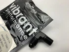 Vibrant Performance 10251A 90 Degree Adapter Fitting; Size: -4AN X 1/8 In. Npt New. Price: $11.69.