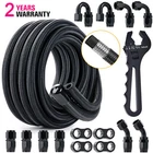 6AN 8AN 10AN 10-20FT Cpe Braided Nylon Fuel Line Kit + Hose Fitting And Wrench New. Price: $69.99.