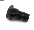 New 1X Black 5/8-24 3/4-16, 13/16-16, 3/4NPT Automotive Oil Filter Adapter. Price: $14.59.