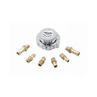 Mr Gasket Fuel Pressure Regulator 9710; 1-6 Psi Returnless Chrome For Gasoline New. Price: $60.05.