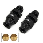 Cnraqr 6AN Male Flare To 5/16" Fuel Hardline Tube 5/16-2PCS, Black New. Price: $17.84.