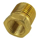 Derale Pipe Fitting 98452; Adapter Brass 1/2 In. Npt To 3/8 Female New. Price: $10.05.