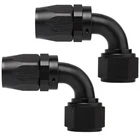 Podavelle 12AN 90 Degree Elbow Hose End Fitting Swivel Aluminum Black 2PCS New. Price: $43.24.