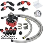 Adjustable Fuel Pressure Regulator Kit 3-70PSI With 6AN Return And Feed Port New. Price: $89.50.