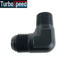 Emusa 1PCS 1/2 Npt To AN10 10AN Male 90 Degree Elbow Adapter Fitting Black New. Price: $11.99.