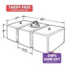 Jaz 200-122-01, One Black Plastic Fits 22-GALLON C/t Fuel Cell Performance Parts New. Price: $492.47.