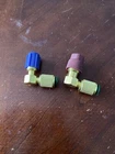 Two (2) Piece - A/c 90 Degrees Adapter Retrofits R12 To R134 W/2 Caps. #R97 New. Price: $19.00.