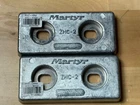 Qty Martyr Zinc Alloy Pleasurecraft ZHC-2 Medium Streamlined Bolt-on Anode New. Price: $49.99.