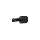 Vibrant Push-on Fitting 11217; Hose To An, Black 3/8 In. -08AN Female New. Price: $11.99.