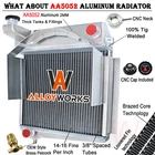 Row Aluminum Radiator For 1960-1967 63 Austin Healey Sprite-ah Midget-mg Mt New. Price: $159.00.