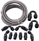 Maxpeedingrods 6AN Fuel Line Kit, E85 Nylon Braided Hose 20FT 10 Pcs New. Price: $150.68.