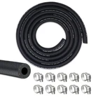 Vwtni 5/16 Fuel Hose, Feet Nbr Rubber Inch (10FT)+CLAMPS, New. Price: $17.84.
