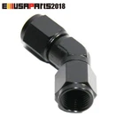 Emusa Black AN6 Female To 6AN AN-6 Flare 45DEGREE Swivel Fitting Adapter New. Price: $12.99.