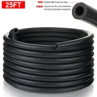 5/16" 8MM 25FT Fuel Line Nbr Rubber, Hose Sae 30R7 300PSI New. Price: $19.99.