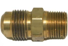 Big Service Line 3-14886 1/2" Tube End, 3/8" Thread, Brass Flare Male Union New. Price: $12.75.