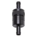 Edelbrock Fuel Filter 8157; Aluminum Street, 40MIC Bronze, Black, 3/8 In. Barb New. Price: $24.53.