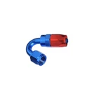 Renegade Fuel Hose Fitting 11650-1; Swivel End Red/blue -16AN 150DEG New. Price: $48.00.