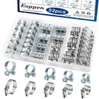 Eoppen 52PCS Fuel Line Clamp Assortment Kit, 8-18MM 56PCS Silver New. Price: $23.38.