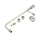 Mr. Gasket 1559 Fuel Line Kit With Gauge & Fittings 4150 Style 9-5/16" Centers New. Price: $102.91.