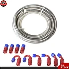 20FT Braided Fuel Hose Line & Swivel End Fitting Kit 10AN 8AN 6AN 4AN New. Price: $41.20.