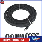 Black 20FT -8AN Nylon E85 Ptfe Fuel Line & 10 Fittings Hose Kit New. Price: $58.76.