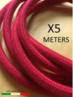 Diesel Fuel Injector Cloth Braid Hose 3.5MM For Mercedes Vw Meter Red Roll New. Price: $53.29.