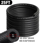 Evil Energy 1/4 Fuel Hose Line Push Lock Nbr Rubber Sae 30R7 25FT 300PSI Black New. Price: $23.88.