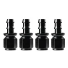 Ucreative 6AN Straight Push Lock Hose Fitting End Black 4PCS New. Price: $22.66.