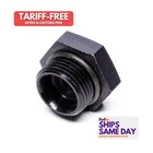 Peterson Fluid 15-1012, One Black Aluminum -12 An Port Plug X 1/8IN Npt New. Price: $60.73.